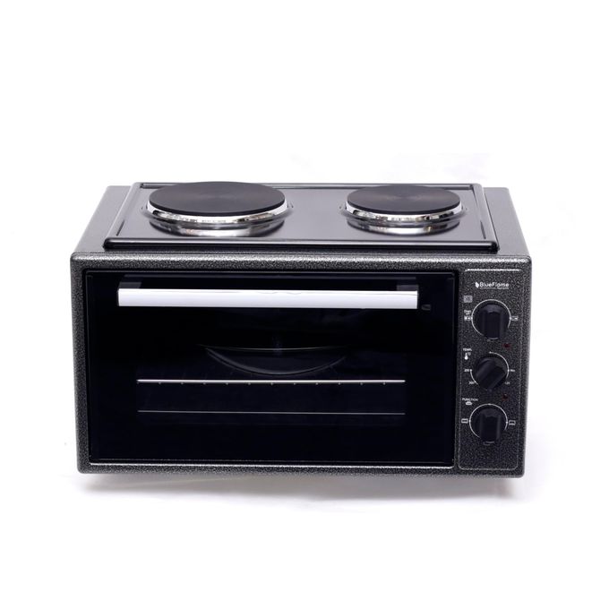 Blueflame 45 Liters Electric Mini Oven With 2 Hot Plates