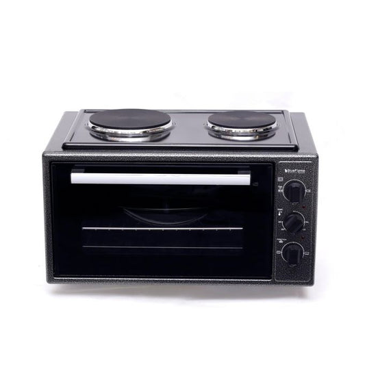 Blueflame 45 Liters Electric Mini Oven With 2 Hot Plates