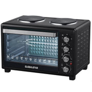 Global Star Electric Oven With Rotisserie/Two Hot Plates 38 Litre - GS+OV38 (1YRS WRNTY)