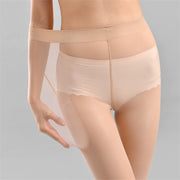 Sexy High Elastic Belly Mask Horse Oil Socks Steel Stockings
