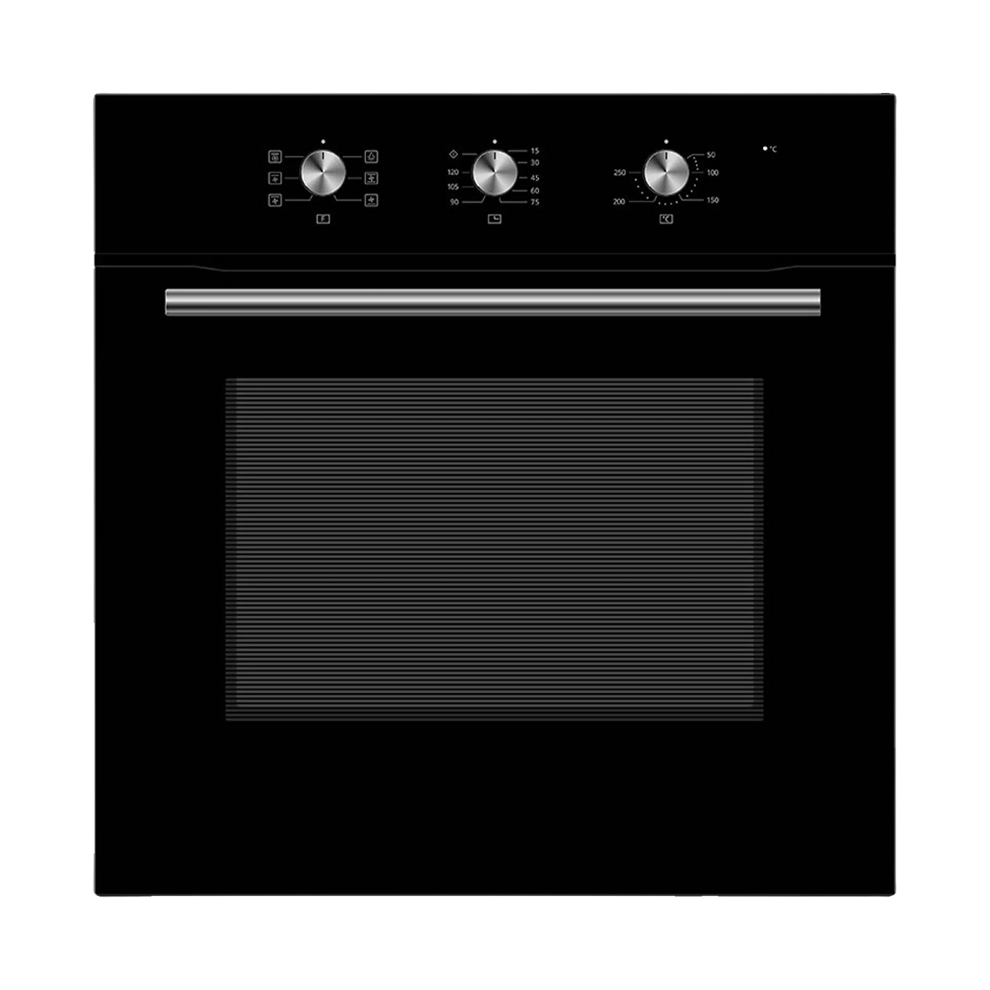 Midea 65L Built In Cooker with Electric Oven Energy Efficiency A Baking Tray 60M60M1GL-Jungle
