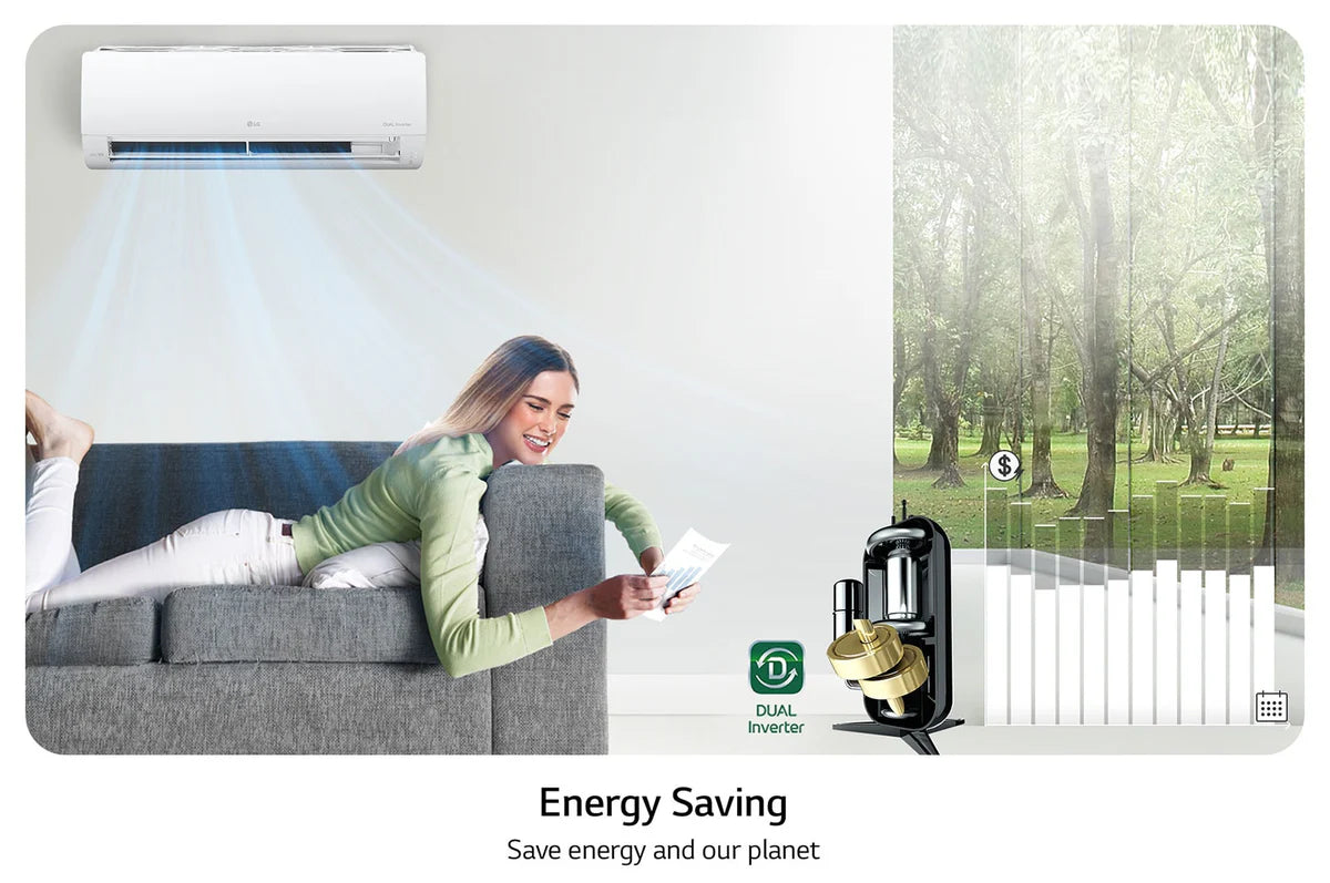 LG 18,000 BTU DUALCOOL Inverter AC