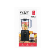 Pixel 1.5 Litres Juice Blender 2 In 1 - Black/Clear