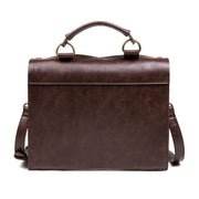 Steampunk industrial retro style shoulder bag