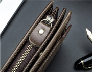 First layer cowhide men's leather wallet