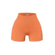 Women's Fashion Slim Fit High Waist Hip Lift Stretch Tight Yoga Shorts