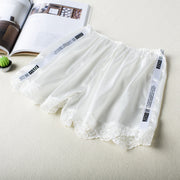 Side white strip ladies anti-light safety pants
