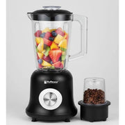 Hoffmans 2-in-1 Blender & Dry Grinder High-Performance 600W Motor with Large Capacity Jar HM- 177 - White/Black