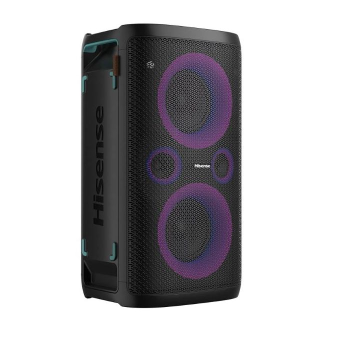 Hisense Party Rocker – Wireless Outdoor / Indoor Party Speaker With Subwoofer Black