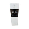 Roch 2 Taps Hot And Cold Water Dispenser With Storage Cabinet - White&Black