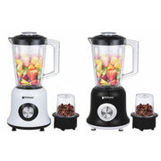 Hoffmans 2-in-1 Blender & Dry Grinder High-Performance 600W Motor with Large Capacity Jar HM- 177 - White/Black