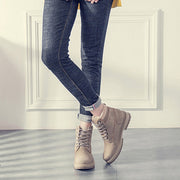 Martin boots women plus velvet