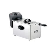 Digiwave 3.0 Litres Stainless Steel Electric Deep Fryer – Silver, Black