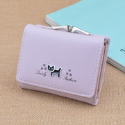Cute Folding Student Wallet Net Red Coin Purse