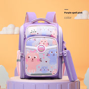 Minimally Printed Backpack With Reduced Burden And Spine Protection