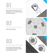 SPJ 10kg Twin Tub Washing Machine - White (5YR WRNTY)