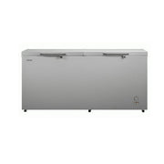 Hisense 660 Liters Double Door Chest Freezer Deep Freezer – Grey 3 Years warranty