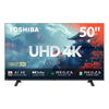 Toshiba 50 Inch 4K UHD Smart LED TV with HDR & Dolby Atmos – Black (3YRS WRNTY)