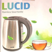 LUCID 1.7L Stainless Electric Kettle – Silver