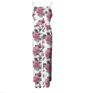 Sleeveless Top Pearl Sling Wide Leg Jumpsuit