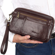 Leather Clutch Men's Envelope Bag Clutch Bag Men's Bag Clutch Large Capacity