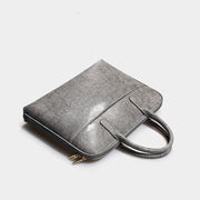 14 Leather Computer Bag Fashion Cowhide Briefcase