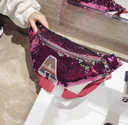 Fanny Pack Korean Children New Trend Sequins Mini Shoulder