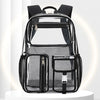 Transparent Jelly Pack Middle School Student Schoolbag Large Capacity Backpack