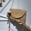 Hand woven bags in summer