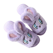 Indoor warm floor slippers in autumn and winter