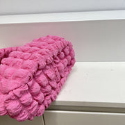 Western Style Gentle Pleated Bubble Handbag