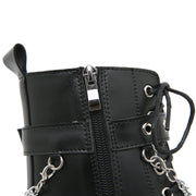 Women's Black High-heeled Dr Martens Boots