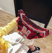 Fanny Pack Korean Children New Trend Sequins Mini Shoulder