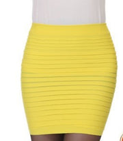 In summer thin hip skirt.