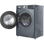 Chiq 10kg Front Load Automatic Washing Machine - Dark Silver (2 YRS WRNTY)