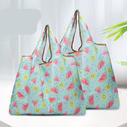 2 grocery shopping bags