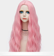 Mid Parting Multicolor Chemical Fiber Wig Full Head Cover