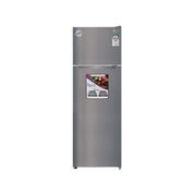 Roch 210 Liters Double Door Top Freezer Defrost Fridge - Inox(2YRS WRNTY)