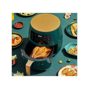 Hoffmans HM-6018, 6 Liter Oil Free Air Fryer With Touch Screen - Multicolor