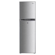 Roch 190 Liters Double Door Top Freezer Defrost Fridge - Silver(2YRS WRNTY)