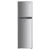 Roch 190 Liters Double Door Top Freezer Defrost Fridge - Silver(2YRS WRNTY)