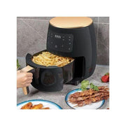 Hoffmans HM-6018, 6 Liter Oil Free Air Fryer With Touch Screen - Multicolor