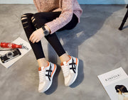 Korean version of the spring new women's shoes sports shoes women's running shoes Harajuku wild casual shoes students ulzzang shoes