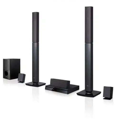 LG 1000W RMS 5.1ch 2TB DVD Home Theater System – Black