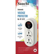 Saachi 15 Amps Voltage/Power Guard (All Electronic Equipment guard) - White(1 YR WRTY)