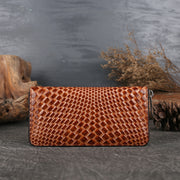 Leather coin purse
