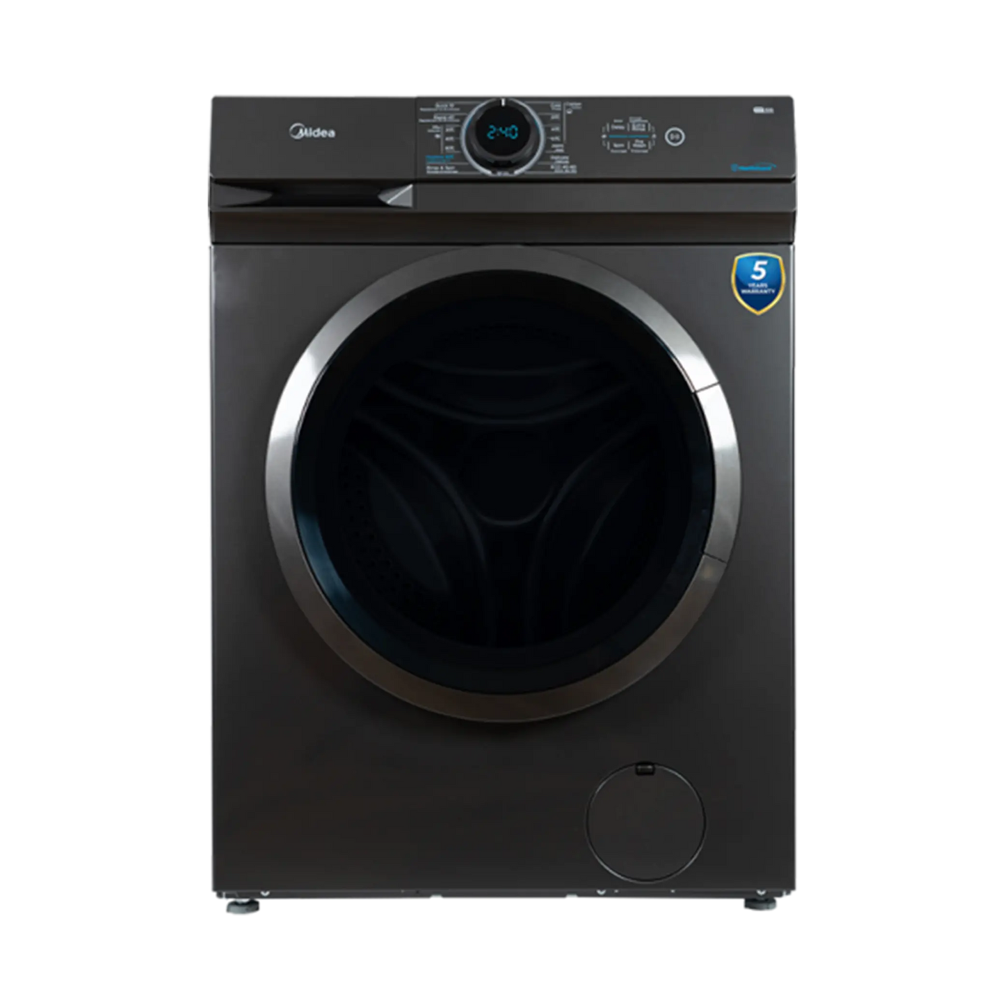 Midea Front Loader Washing Machine Titanium MF100 Lunar Dial Series