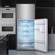 Hisense 488 Liter Nofrost Double Door Top Mount big size Refrigerator Silver