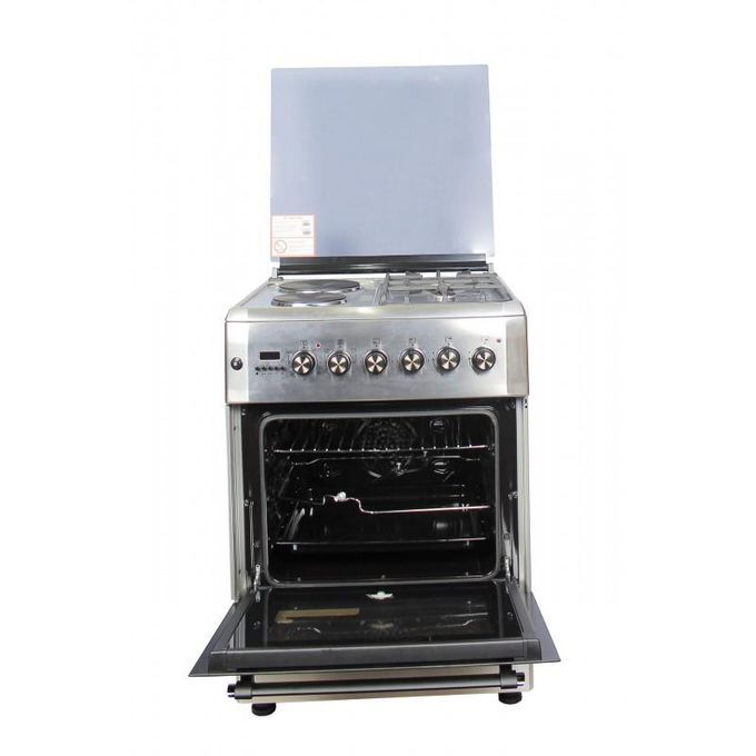 BlueFlame 60x60cm 2 Gas 2 Electric Cooker With Electric Oven Diamond Series D6022ERF