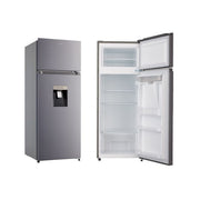 Smartec 270 Litres Double Door Fridge With Dispenser - Grey (1 YRs WRTY)